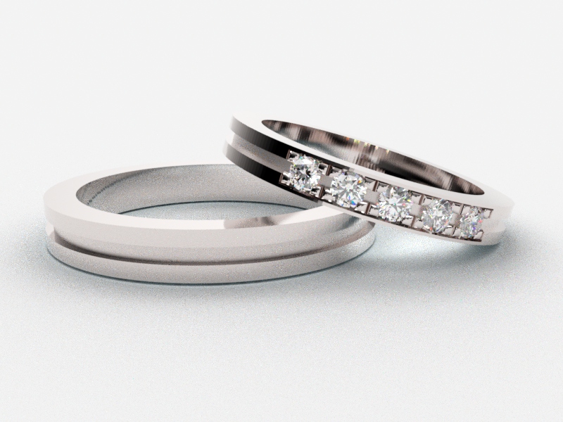 結婚指輪 TD-002 | digital jewelry factory