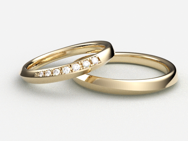 結婚指輪 TD-006 | digital jewelry factory